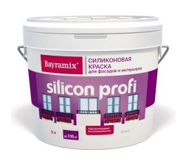 Вододисперсионная краска BAYRAMIX Silicon Profi 13 кг / 9 л BSP-130/090 