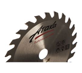 Диск пильный по дереву (130х16 мм; 24Т; б/рез) АТАКА 8078400 