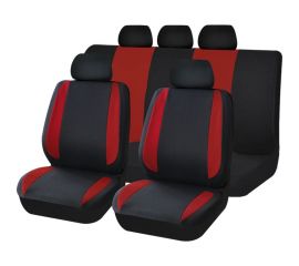 Чехлы для автомобильных сидений KRAFT MODERN универсальные, полиэстер, черно-красные KT 835613 
