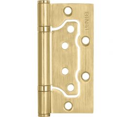 Универсальная петля без врезки PUNTO 200-2B 100x2,5 SB мат. золото 35493 