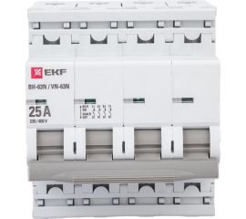 Выключатель нагрузки EKF 4P 25А ВН-63N PROxima S63425 