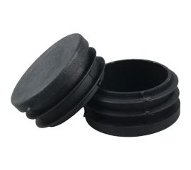 Внутренняя заглушка для трубы Tech-Krep D42 мм, черный пластик, 4 шт. пакет 155041 