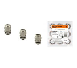 Кабельный ввод-сальник TDM латунный М 18 (У261) IP68 SQ0806-0301 