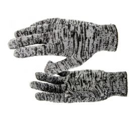 Перчатки Россия трикотажные, меланж, 10 класс 67788 