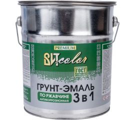Грунт-эмаль по ржавчине 3в1 Царицынские краски серая 5 кг 19987 