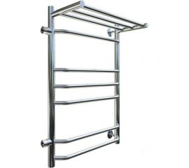 Полотенцесушитель Zox ЛЦ ТРАПЕЦИЯ-2 80х50х50, 1 дюйм, полка, 9 перекладин, левое боковое подлючение 539159 