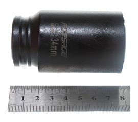 Головка ударная глубокая 6-гранная (34 мм; 1/2"") Forsage F-4458534 