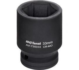 Головка ударная шестигранная (33 мм; 3/4"") AV Steel AV-730033 