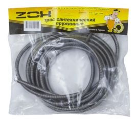Сантехнический трос Zox 10 м, 6 мм 501624 