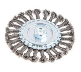 Щетка дисковая для УШМ 125 мм, M14, витая проволока Gepard GP0890-125 
