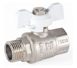 Шаровой кран PROFACTOR PF STANDARD в/н бабочка 1/2 дюйма PF FBV 303 