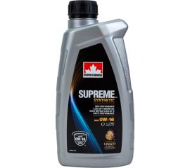 Моторное масло PETRO-CANADA SUPREME SYNTHETIC 0W-16 1л MOSYN16C12 