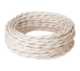 Силовой кабель Retro Electro ретро, 2х2,5, слоновая кость, длина бухты 50 2254754 