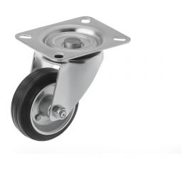 Колесо промышленное усиленное 80 мм поворотное с площадкой SRC 97 А5 1000479 