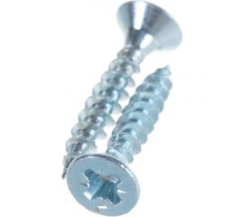 Потайной универсальный шуруп Метизный двор 3,5x20, оцинкованный, 1000 шт. 4690441021601 