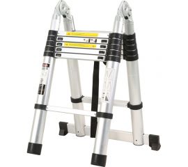 Телескопическая лестница-стремянка WORKY 1.9м/3.8м, 6/12 ступеней ARD128095 