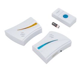 Дверной беспроводной звонок Smartbuy с цифр. код., IP44, два динамика, одна кнопка SBE-21-DP5-32 