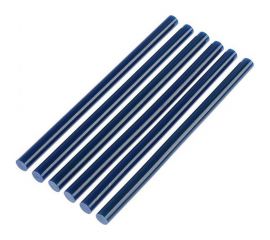 Стержни клеевые синие (6 шт; 11х200 мм) ТУНДРА 4967891 