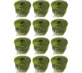 Барабанные гвозди Кордленд 3000 шт. (12 кассет по 250 шт.) O 3,1 мм, длина 70 мм, O шляпки 7 мм, гладкие GVB-00039.12 