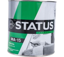 Масляная краска Радугамалер STATUS МА-15 (красная; по металлу, дереву, бетону; 2.6 кг) 4630018082857 