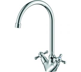 Смеситель для кухни ARGO DOM, J-обр. излив, 1/2 кер. 37992 