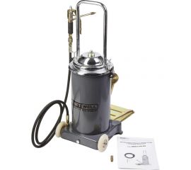 Нагнетатель солидола с ножным приводом KraftWell 12 л KRW1798.FN 