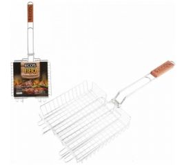 Глубокая решетка для барбекю Ecos 22001D со стопами, хром, 22x22x5 см 999630 