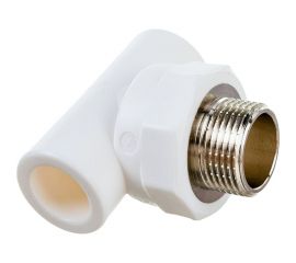 Тройник PPR VALTEC с переходом на наружную резьбу 20х3/4 VTp.733.0.02005 