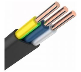 Кабель ВВГп-НГ LS АЛЬФАКАБЕЛЬ 3х2,5 мм ГОСТ 10 м 05192 