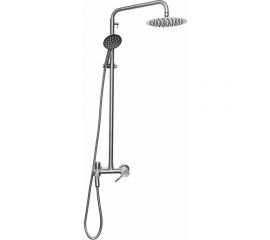 Душевая стойка со смесителем WISENT w3552а круглым тропическим душем и лейкой из нержавеющей стали W3552A 