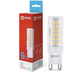 Светодиодная лампа IN HOME LED-JCD 9Вт 230В G9 6500К 860Лм 4690612036403 