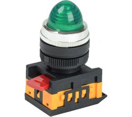 Сигнальная лампа IEK AL-22 зеленая, неон BLS20-AL-K06 