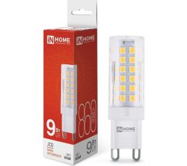 Светодиодная лампа IN HOME LED-JCD 9Вт 230В G9 4000К 860Лм 4690612036380 