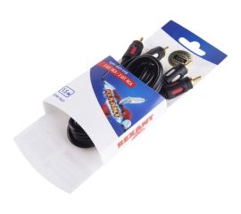 Кабель REXANT 2RCA - 2RCA 1.5 м, Gold 06-3043 