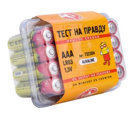 Элемент питания Тест на правду LR03/286 PB24 БОКС, E1M 24шт cz732304 