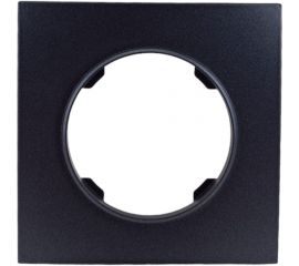 Рамка Bylectrica 1-х местная, серия ПРОВАНС квадрат, ЮЛИГ.735212.493 графит 