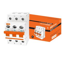 Выключатель нагрузки мини-рубильник TDM ВН-32 3P 50A SQ0211-0026 