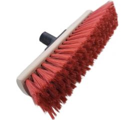 Щетка для пола Никище 4-х рядная, 280x55x17 мм, с наклонным держателем, с винтовой резьбой 01.01.44 