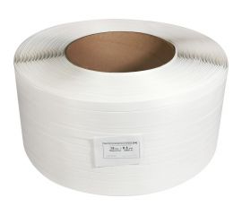 Лента ПП КОРДЛЕНД 15x0,5x2 км, 180 кгс, белый М/ПА PP-00733 