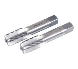 Ручной метчик АвтоDело М10х1.75 мм набор 2 шт, пластмассовый футляр 40795 14561 