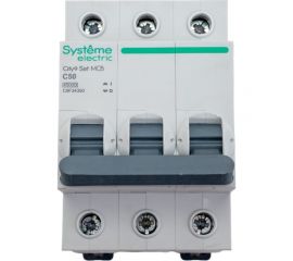 Автоматический выключатель Systeme Electric City9 set ав с 50а 3p 4.5ka 400в C9F34350 