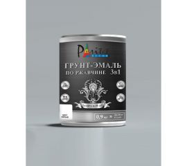 Эмаль-грунт алкидная 3 в 1 темно-коричневая Paritet 0,9 кг PD-018 