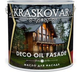 Масло для фасада Kraskovar Deco Oil Fasade ель, 2.2 л 1317 