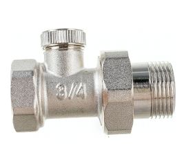 Настроечный прямой клапан для радиатора LAMMIN 3/4" LM21048000020 