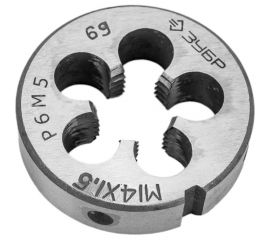 Круглая машинно-ручная плашка Зубр "ЭКСПЕРТ" М14 x 1.5 4-28023-14-1.5 