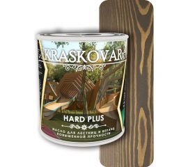 Масло повышенной прочности для лестниц и веранд Kraskovar Hard Plus палисандр, 2.2 л 1676 