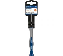 Отвертка для точных работ SL 3.0 х 50 мм CR-V,подвес КОБАЛЬТ Ultra Grip 245-312 