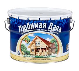Защитно-декоративное покрытие для дерева Рогнеда Любимая Дача, полуматовое, 9 л, бесцветный 237256 