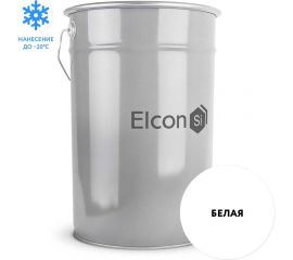 Грунт-эмаль по ржавчине 3 в 1 Elcon ral 9003 белая, 25 кг 00-00462319 
