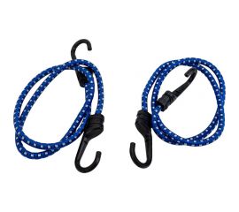 Крепежный шнур ЗУБР резиновый 80 см, крюки со стальным сердечником 2 шт 40508-080 